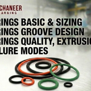 Industrial Seals Essentials: O-Rings, Rotary Lip Seals & Mechanical Seals | Mechaneer Learning