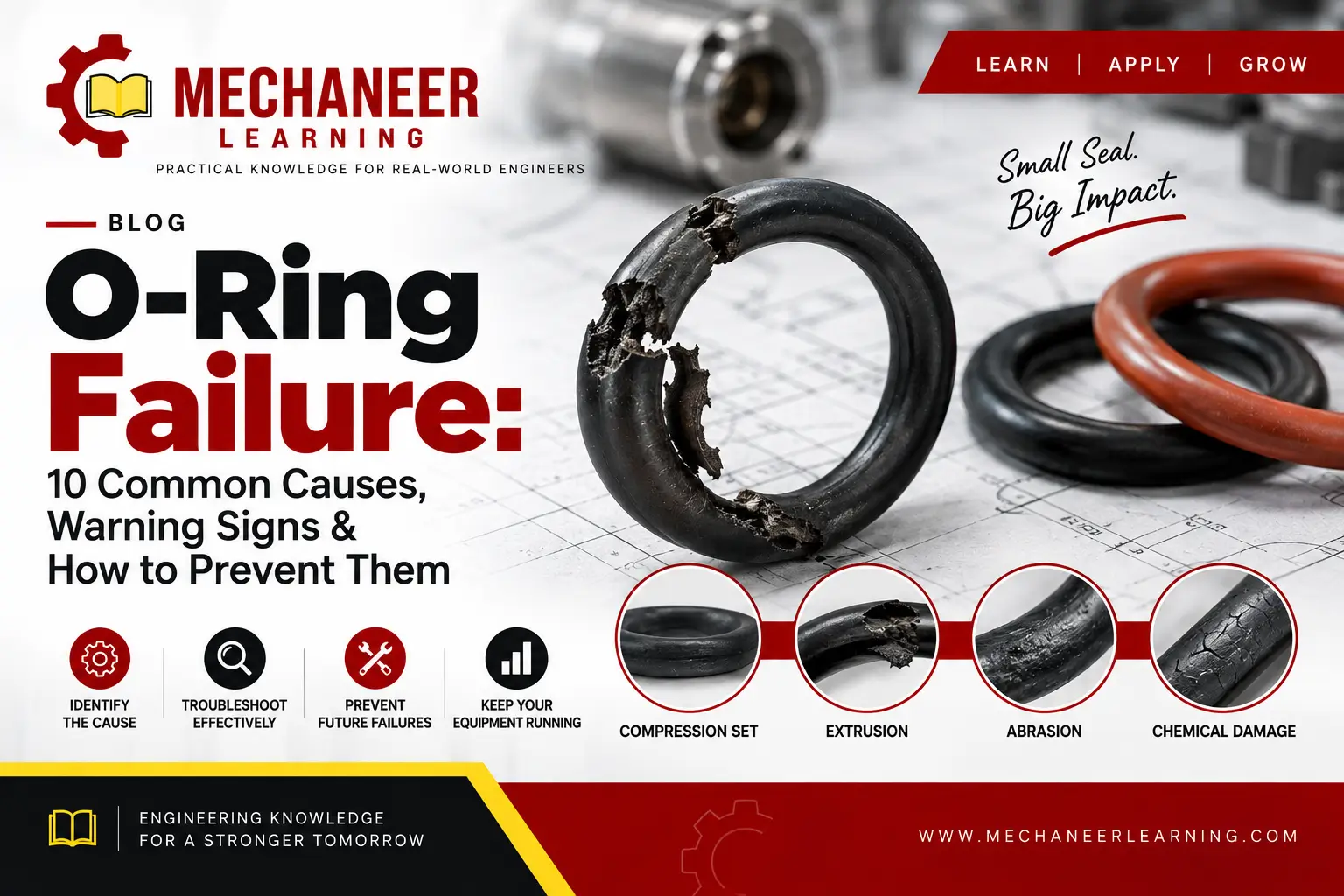 O-Ring Failure: 10 Common Causes, Warning Signs & How to Prevent Them